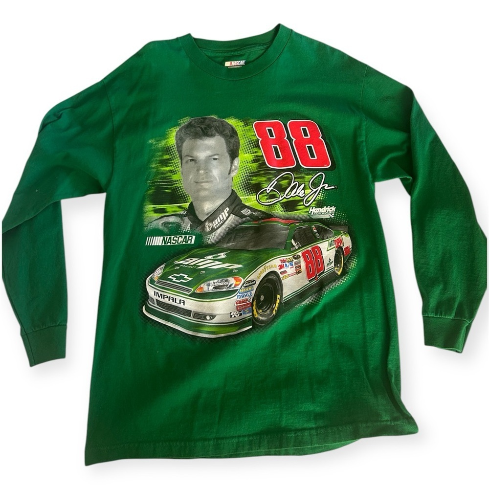 NASCAR Dale Earnhardt Jr 88 Long Sleeve T Shirt Mens L FINAL DISCOUNT PRICE FIRM